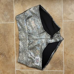 NWOT Derby Kiss Roller derby/pole fitness booty shorts size Small